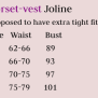corset-vest Joline