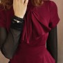 blouse Constance red