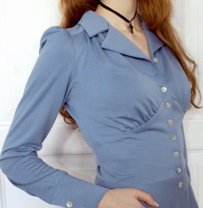 blouse Elna dove blue - 44