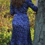 dress Elenor Blue Hepatica