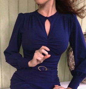 dress Sonja violet blue - 34