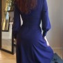 dress Sonja violet blue