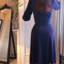 dress Sonja violet blue
