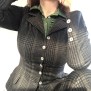 jacket Dolly grey/olive checkered