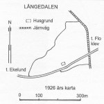 Kartskiss, Långedalen 1926
