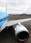nu åker vi hem med KLM...