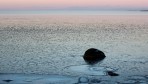 isen är fortfarande tunn på havet...