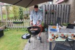 full kontroll vid grillen...