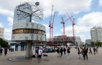 världsuret på Alexanderplatz...