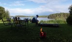 båtarna är pumpade och grillen tänd...