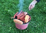 det funkar, korvarna blir grillade...