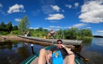 paus vid stora badbryggan...