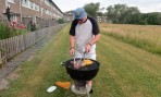 stilstudie av grillmästaren...