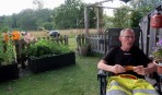 "Gräsätar'n" cyklade förbi och förgyllde tillvaron...