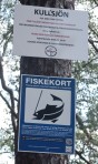 Kullsjön, egentligen en fiskesjö men det gåt utmärkt att bada här...