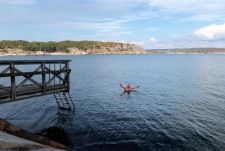 fortfarande varmt i havet...