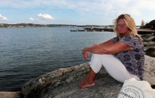 Carina avstod från bad denna kvällen...