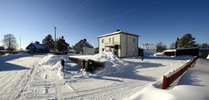 Kurre's hus i Svartbjörnsbyn...