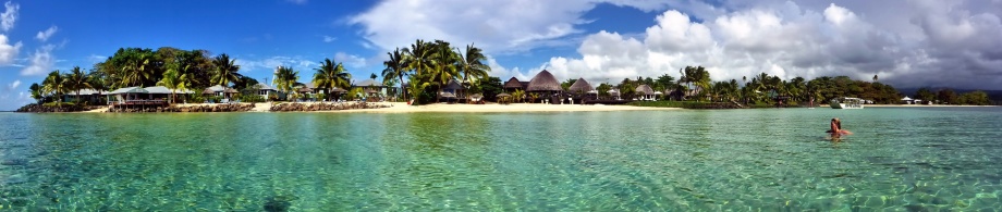 Savai'i Lagoon Resort vårat nya hem i sju dagar...