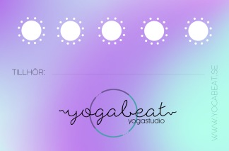 Yoga 5-kort