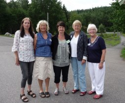 Svenska deltagare tillsammans med KFHs svenskfödda ordförande Kristina Berg Torskesnæs Svenska deltagare tillsammans med KFHs svenskfödda ordförande Kristina Berg Torskesnæs