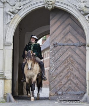 Christofer and Saxo, at Frederikborg's castle, Denmark. Photo: Christiane Slawik Christofer and Saxo, at Frederikborg's castle, Denmark. Photo: Christiane Slawik