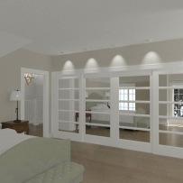 Hus - Förslag 4 - 3D - interiör - 1 - master bedroom