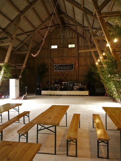 7 juli 2012 - Dansen flyttades till logen vid " Verke "
