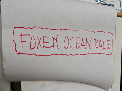 Så var det dags för examensprovet - Foxen Ocean Race.