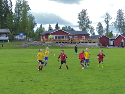 25 juni 2013 - på Hagavallen var det fotbollskola.