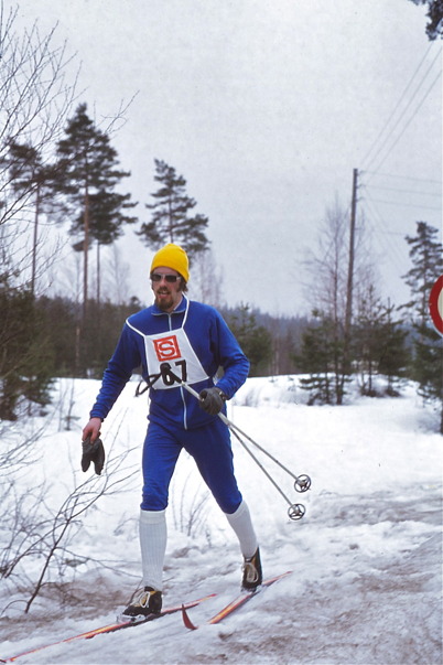 Februari 1975 - Skidtävlingen Over kölen.