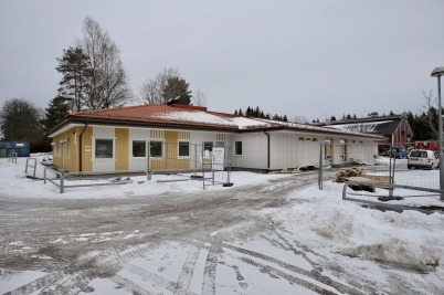 12 februari 2019 - Arbetet med nya lokaler för mellanstadieskolan gick framåt.