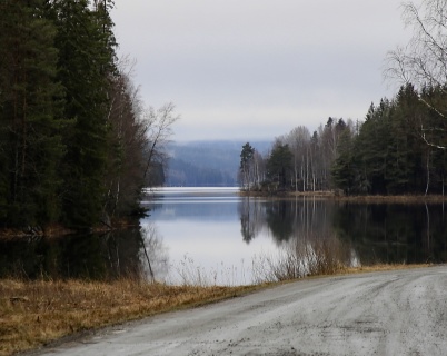 30 januari 2020 - Sjön Töck var fortfarande isfri.