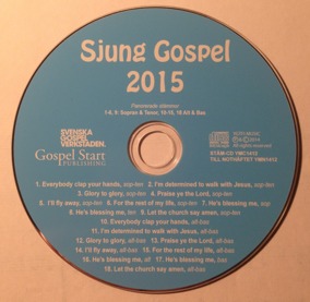 Sjung Gospel 2015 stämcd