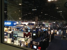 The view from the VIP lounge during the I/ITSEC 2014