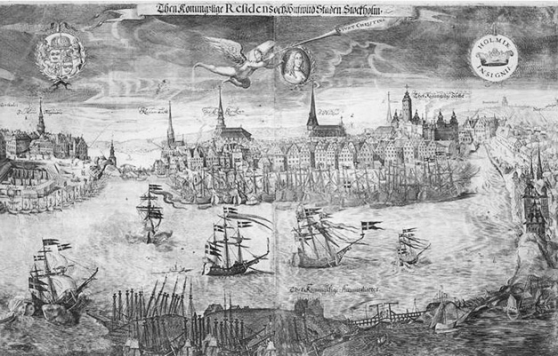 Drottning Kristinas sluss 1642 Drottning Kristinas sluss 1642