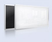 2 x Infranomic Infrapaneler à 500 Watt, 900 x 600 i vit eller svart,  Aluram 10 mm