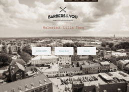 Barbershop Halmstad hemsida visitkort och inredning av Fröken Fokus design. Barbershop Halmstad hemsida visitkort och inredning av Fröken Fokus design.