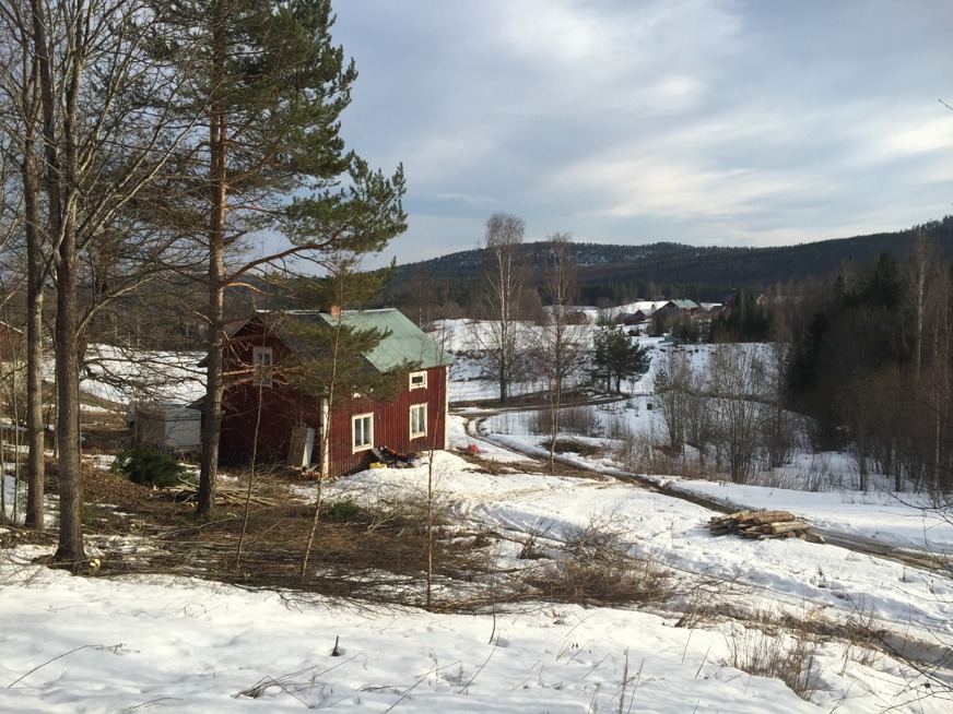 Medans Uffe snoozar, utforskar Martina ägorna lite mer, nu när snön börjar smälta. Medans Uffe snoozar, utforskar Martina ägorna lite mer, nu när snön börjar smälta.