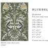 William Morris Matta Bluebell Leafy Arbour Green art.127607 Fyra storlekar Kampanj 25% rabatt på hela köpet över 5000 kr KOD. GTGYTKXL