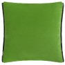 Designers Guild Kudde RAKU PATCHWORK EMERALD VELVET 50x50 CCDG1578 (KÖP FLER - UPP TILL 15% RABATT) - Visar kudde andra sidan