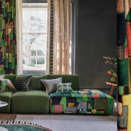 Designers Guild A.Nyhet Tygkollektion POTTERY STUDIO FABRICS, BRAIDS & WALLPAPER