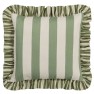 Designers Guild A.Nyhet Kudde Berkeley Stripe Celadon Cotton 43x43 CCDG1607 (KÖP FLER - UPP TILL 15% RABATT) - 3-pack 15% rabatt