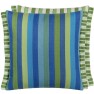 Designers Guild A.Nyhet Kudde CORK STREET STRIPE COBALT COTTON 43x43 CCDG1611 (KÖP FLER - UPP TILL 15% RABATT) - 3-pack 15% rabatt