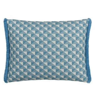 Designers Guild A.Nyhet Kudde Outdoor TARAKAN AZURE 60x45 cm CCDG1628 (KÖP FLER - UPP TILL 15% RABATT) - 1-pack 5% rabatt