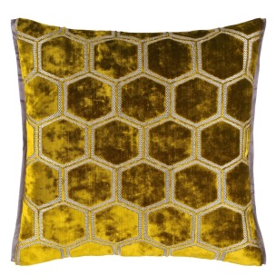 Designers Guild Kudde MANIPUR OCHRE CCDG0814 (KÖP FLER - UPP TILL 15% RABATT) - 1-pack 5% rabatt