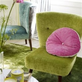 Designers Guild Tygkollektion GLENVILLE (Sammet)