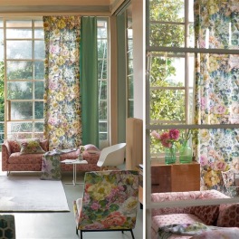 Designers Guild Tygkollektion GRANDIFLORA ROSE FABRICS