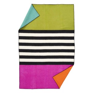 Klippans Yllefabrik Ullfilt Blanket for life art.2275-01 Thin stripe 130x180 cm 100% lammull
