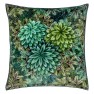 Designers Guild Kudde MADHYA AZURE VELVET 55x55 CCDG1146 (1-PACK) Kampanj 25% rabatt på hela köpet över 5000 kr (gäller ej rea och tyger) KOD. GTGYTKXL - Kudde  En styck
